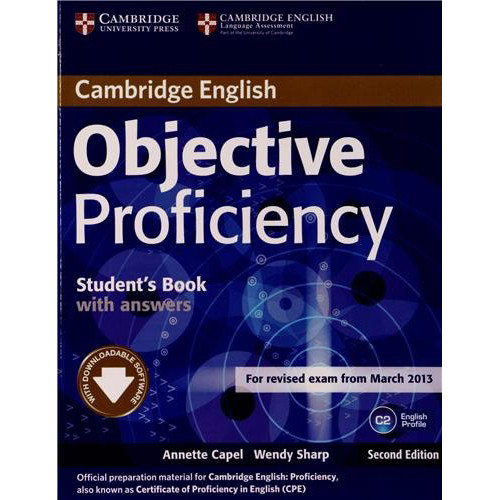 

Objective Proficiency Student's Book with Answers with Downloadable Software-Аннет Капель, Венді Шарп-(978-1107646377)
