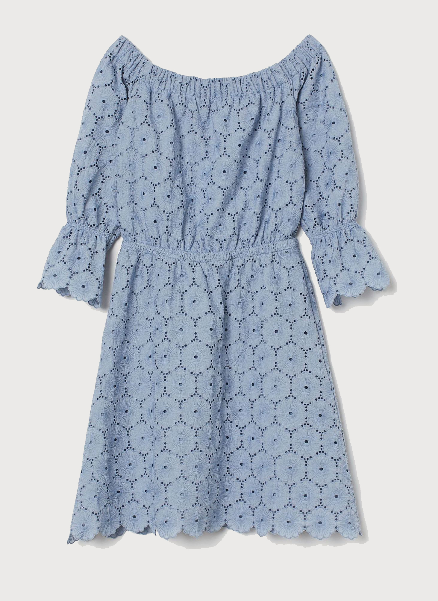 

Платье H&M 1003-6406750 34 Голубое