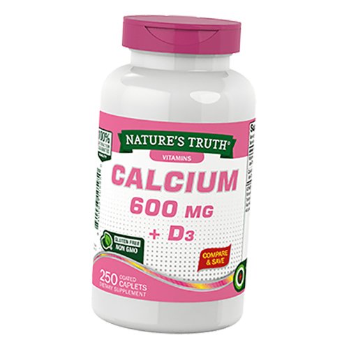 

Nature's Truth Calcium plus Vitamin D3 250каплет (36509012)