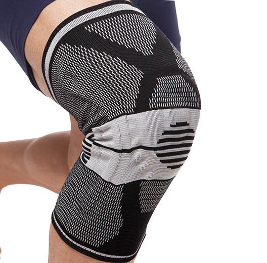 

Наколенник с силиконовым кольцом 9065 Mute L Черно-серый (35486019)