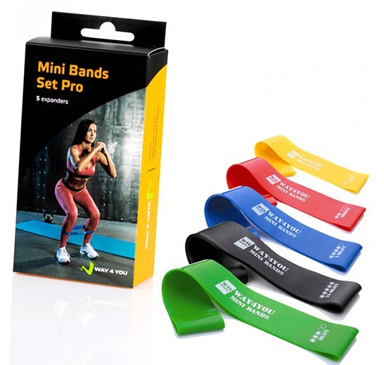 

Way4you Набор эспандеров Mini Bands Set Pro w40128 Набор (56421022)