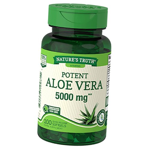 

Витамины Nature's Truth Potent Aloe Vera 5000 100гелкапс (71509001)