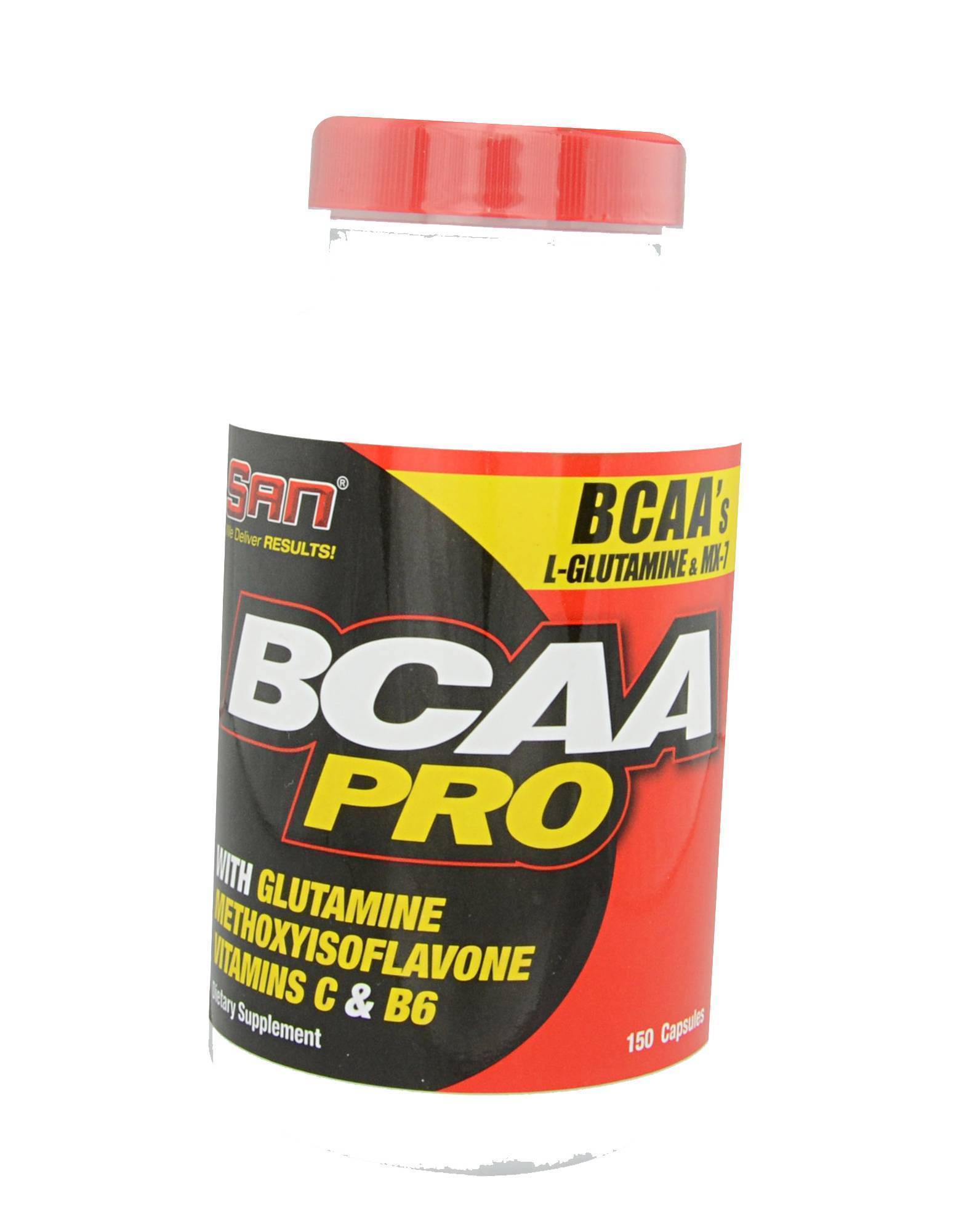 

ВСАА с Глютамином, BCAA Pro, San 150капс (28091002)