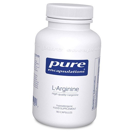 

Аргинин, L-Arginine, Pure Encapsulations 90капс (27361013)