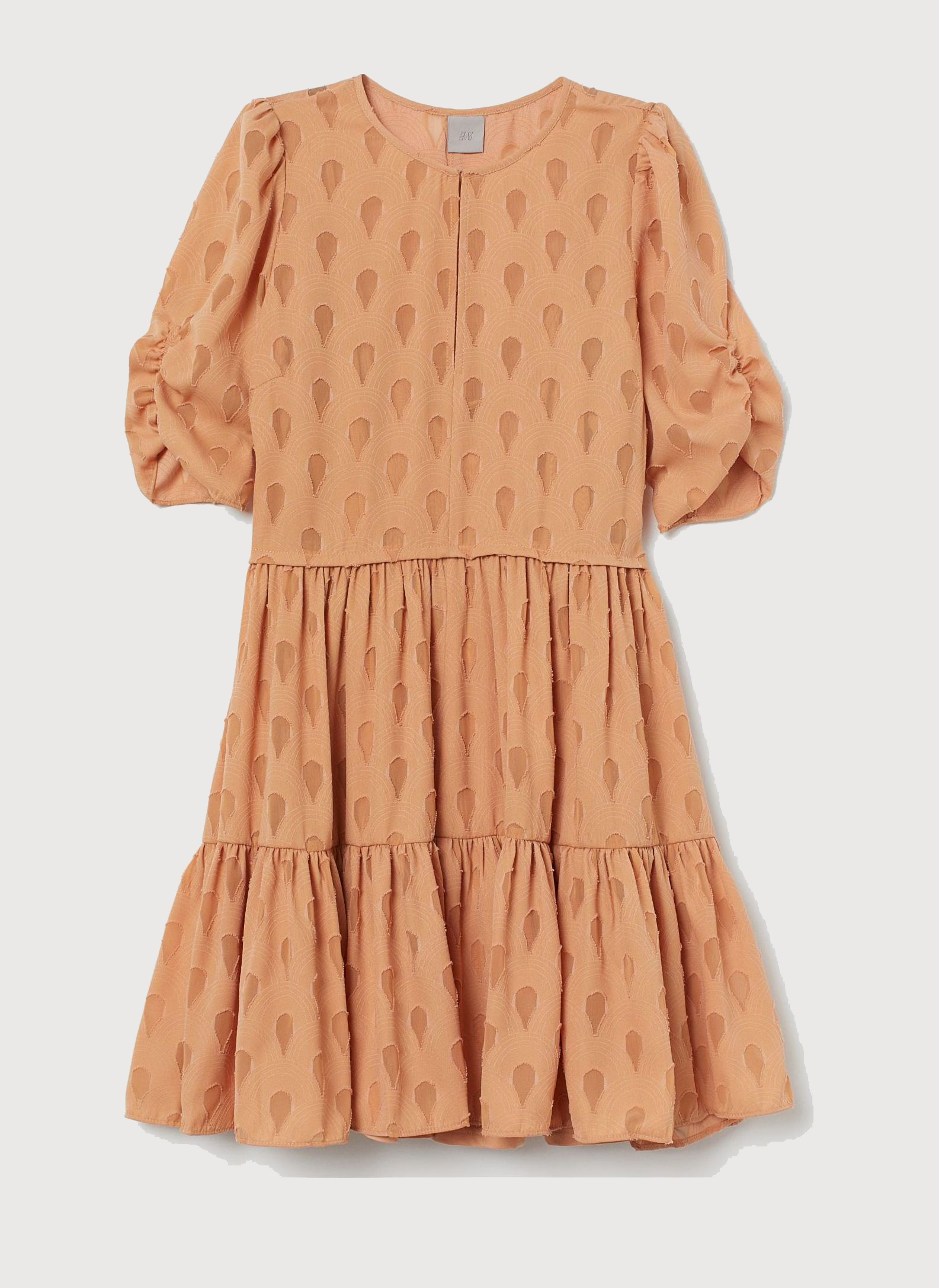 

Платье H&M 1103-7947600 40 Темно-бежевое