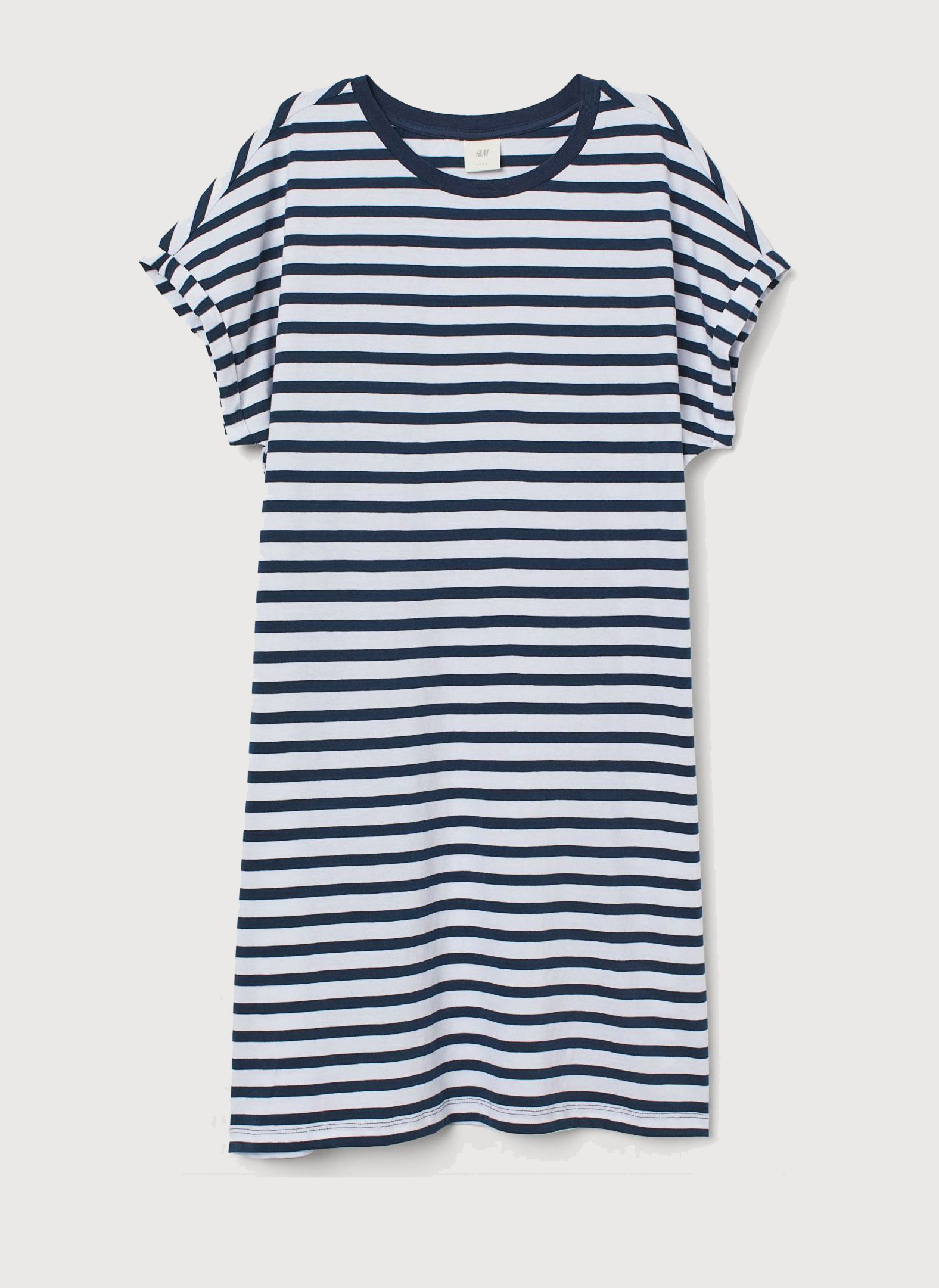 

Платье H&M 1103-8451811 M Белое с синим