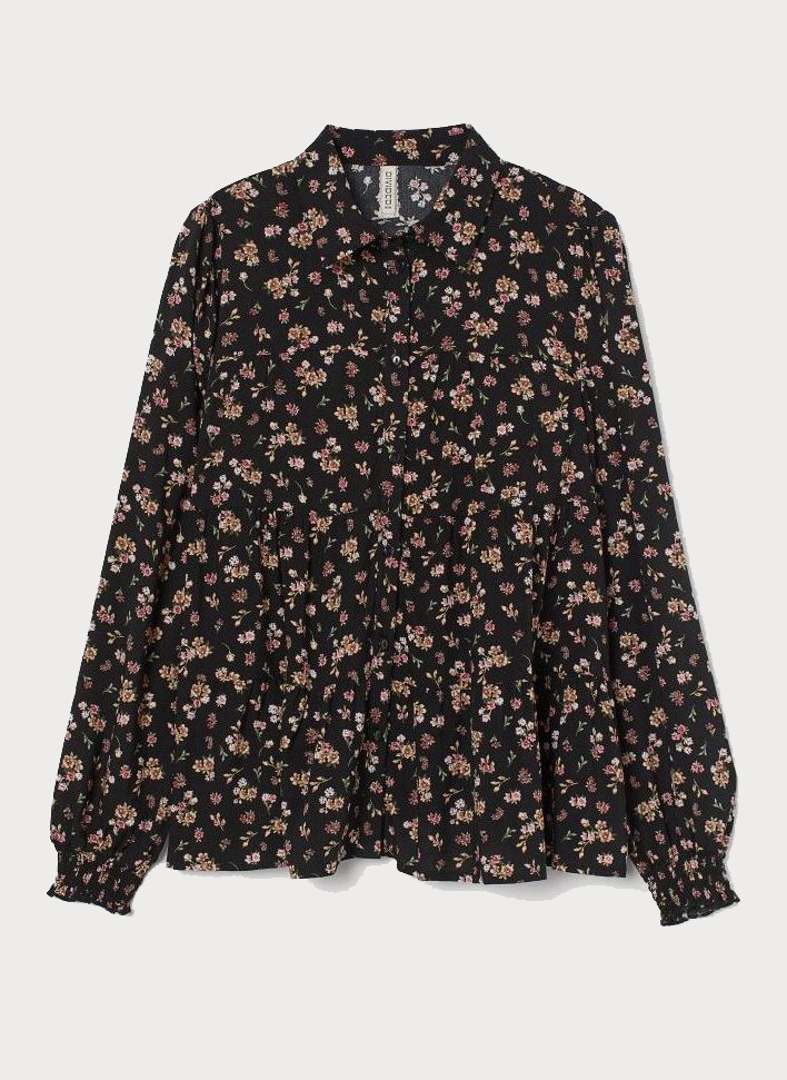

Блузка H&M 1203-9318692 40 Черная