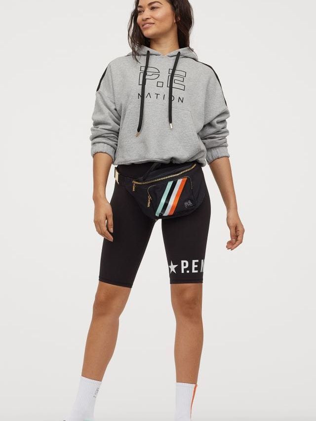 

Спортивные капри H&M 203-8285161 XS Черные