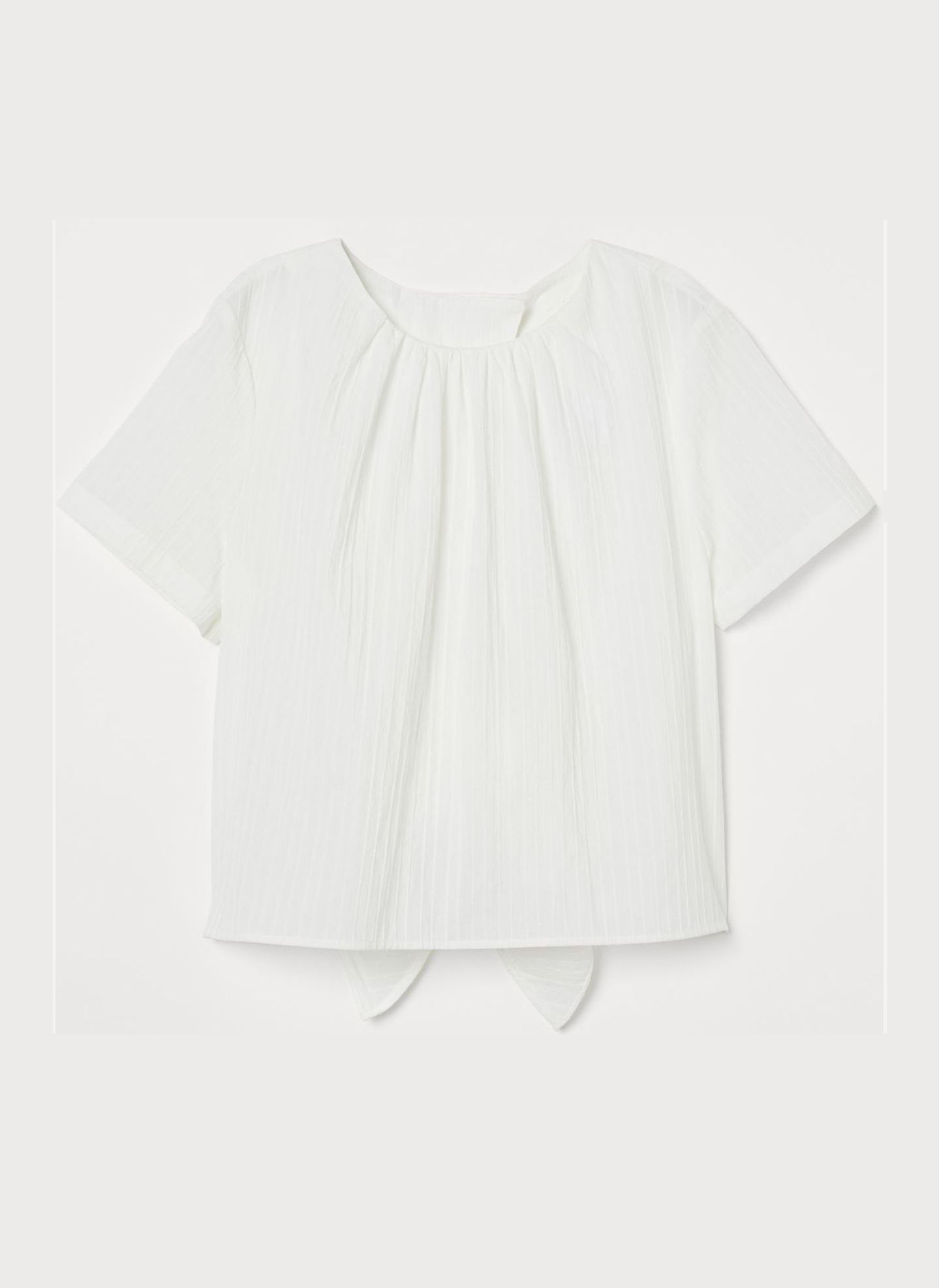 

Блузка H&M 203-8917222 S Белая