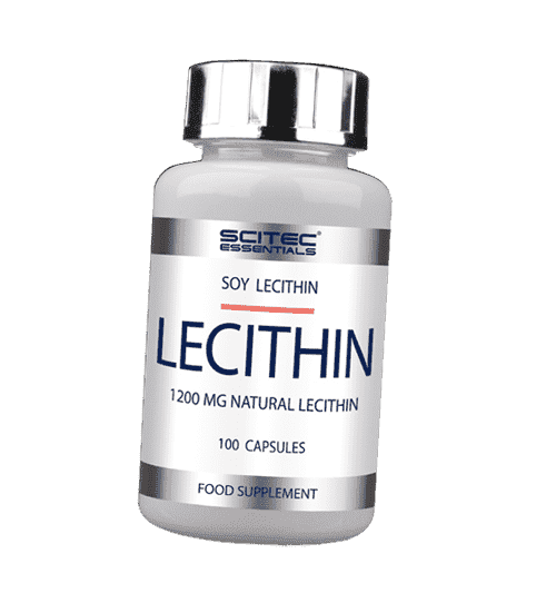 

Лецитин соевый, Lecithin, Scitec Essentials 100капс (72170001)