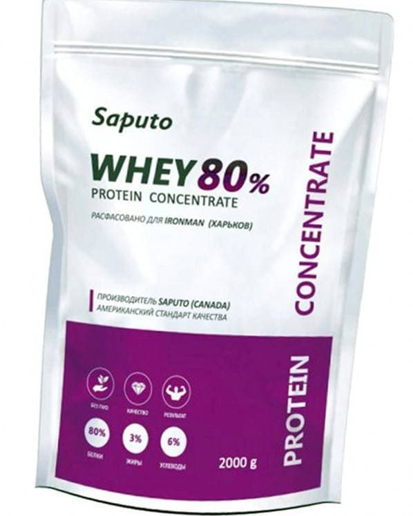

Whey 80% Saputo 2000г Клубника (29005002)