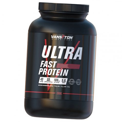 

Whey Ultra Fast Protein Ванситон 1300г Банан (29173005)