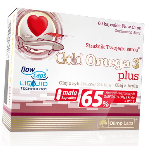 

Gold Omega 3 Plus Olimp Nutrition 60гелкапс (67283004)