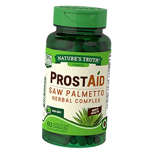 

Витамины Nature's Truth ProstAid Saw Palmetto Herbal Complex 60капс (71509008)