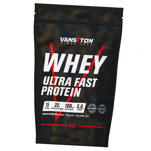 

Whey Ultra Fast Protein Ванситон 450г Ваниль (29173005)