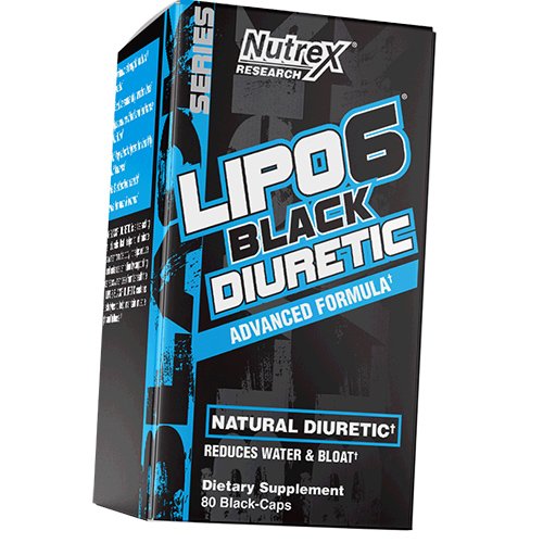 

Диуретик, Lipo-6 Black Diuretic, Nutrex 80капс (02152022)