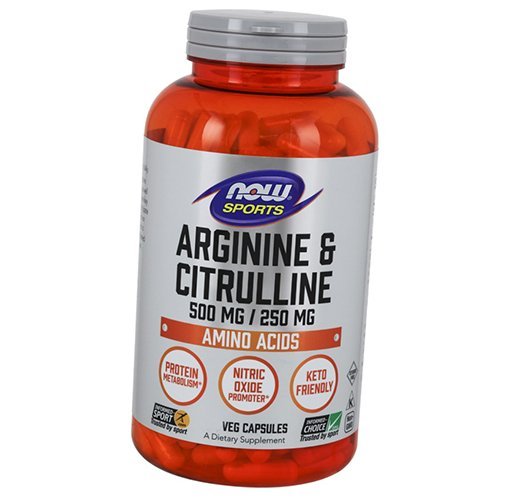 

Arginine & Citrulline Now Foods 120вегкапс (27128003)