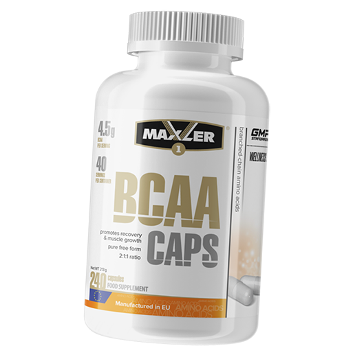 

BCAA Caps 2:1:1 Maxler 240капс (28381002)