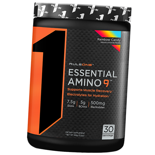 

Незаменимые Аминокислоты с Электролитами, Essential Amino 9, Rule 1 345г Фруктовая конфета (27408002)