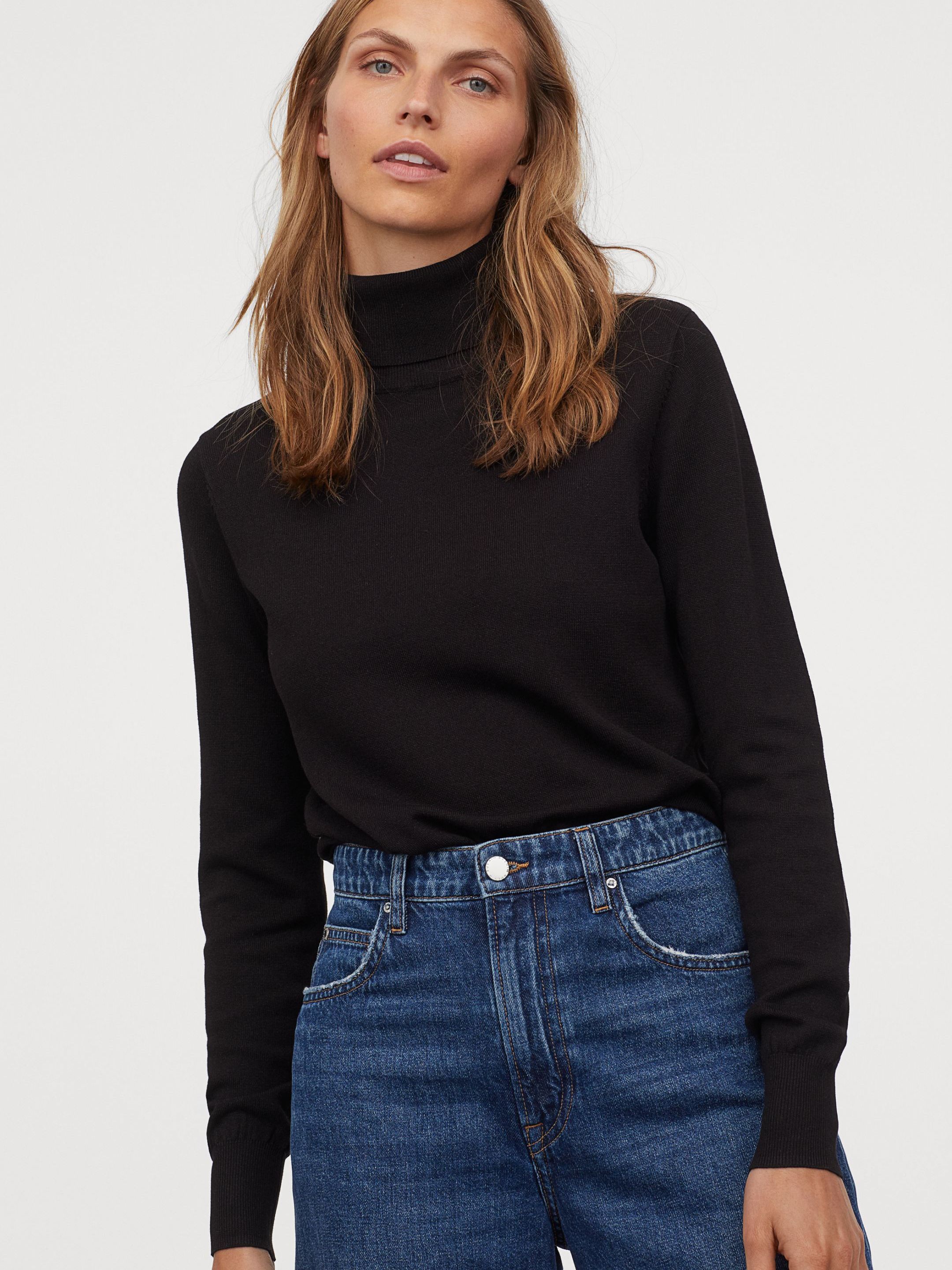 

Свитер H&M 6736770 S Черный