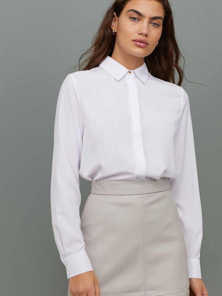 

Рубашка H&M 060695632 XL Белая