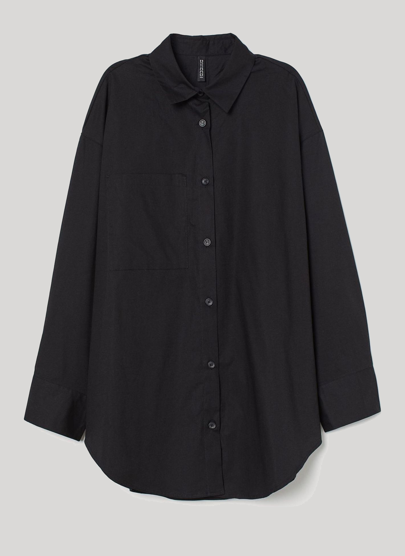 

Рубашка H&M 060909093 XS Черная