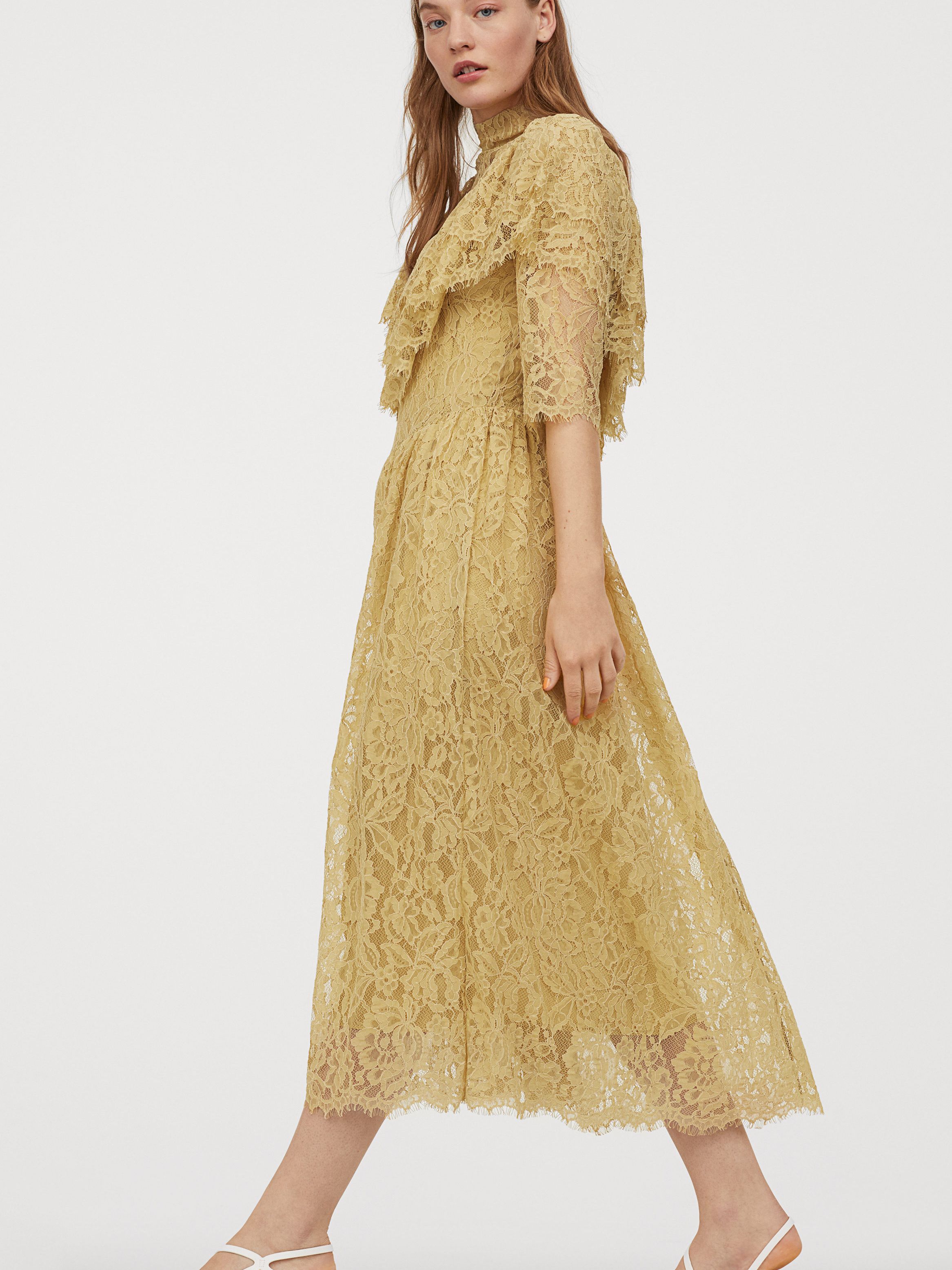 

Платье H&M 060880707 38 Желтое