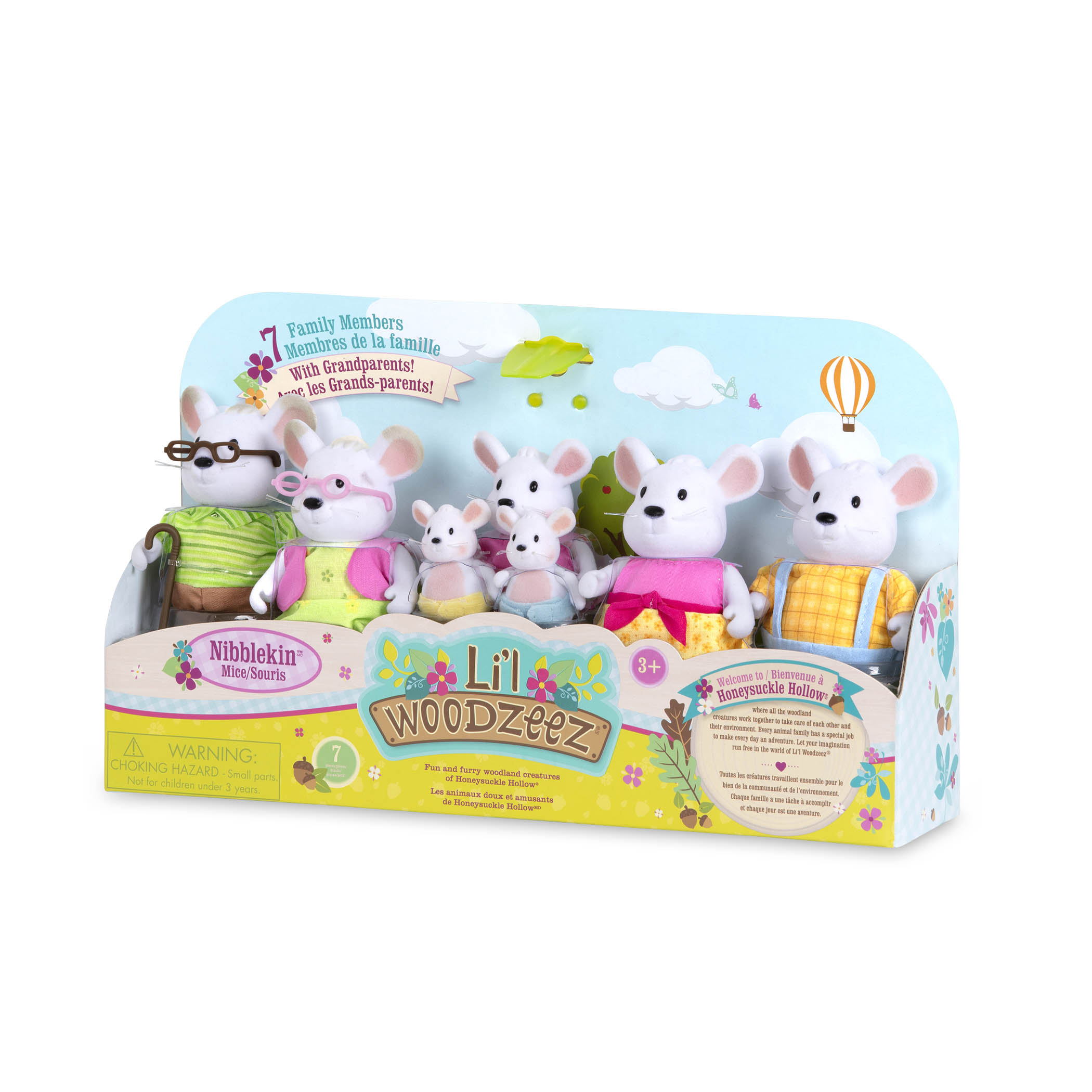 

Игровой набор Li`l Woodzeez Большая Семья Мышей (6491Z)