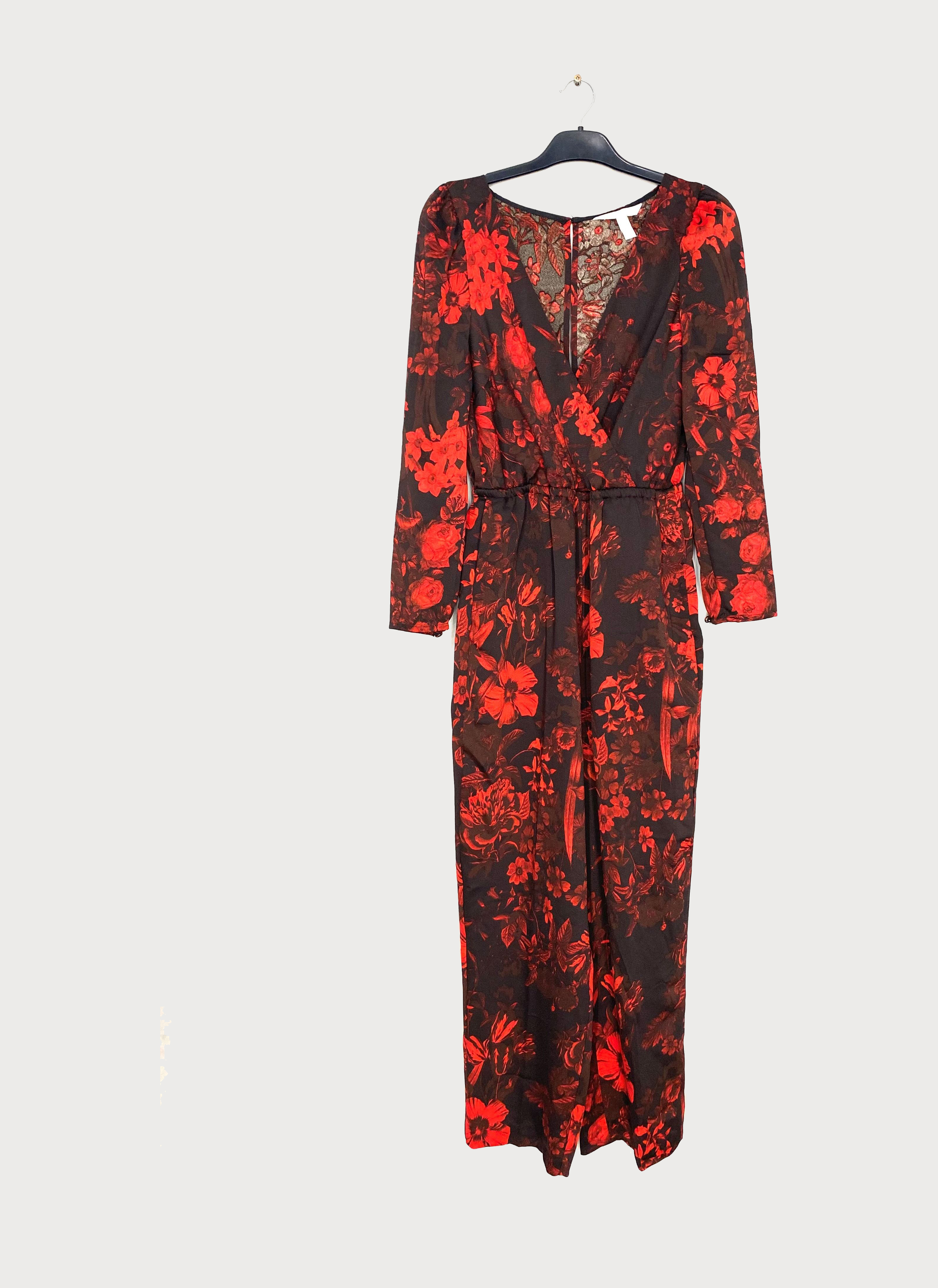

Комбинезон H&M 060796046 40 Черный с красным