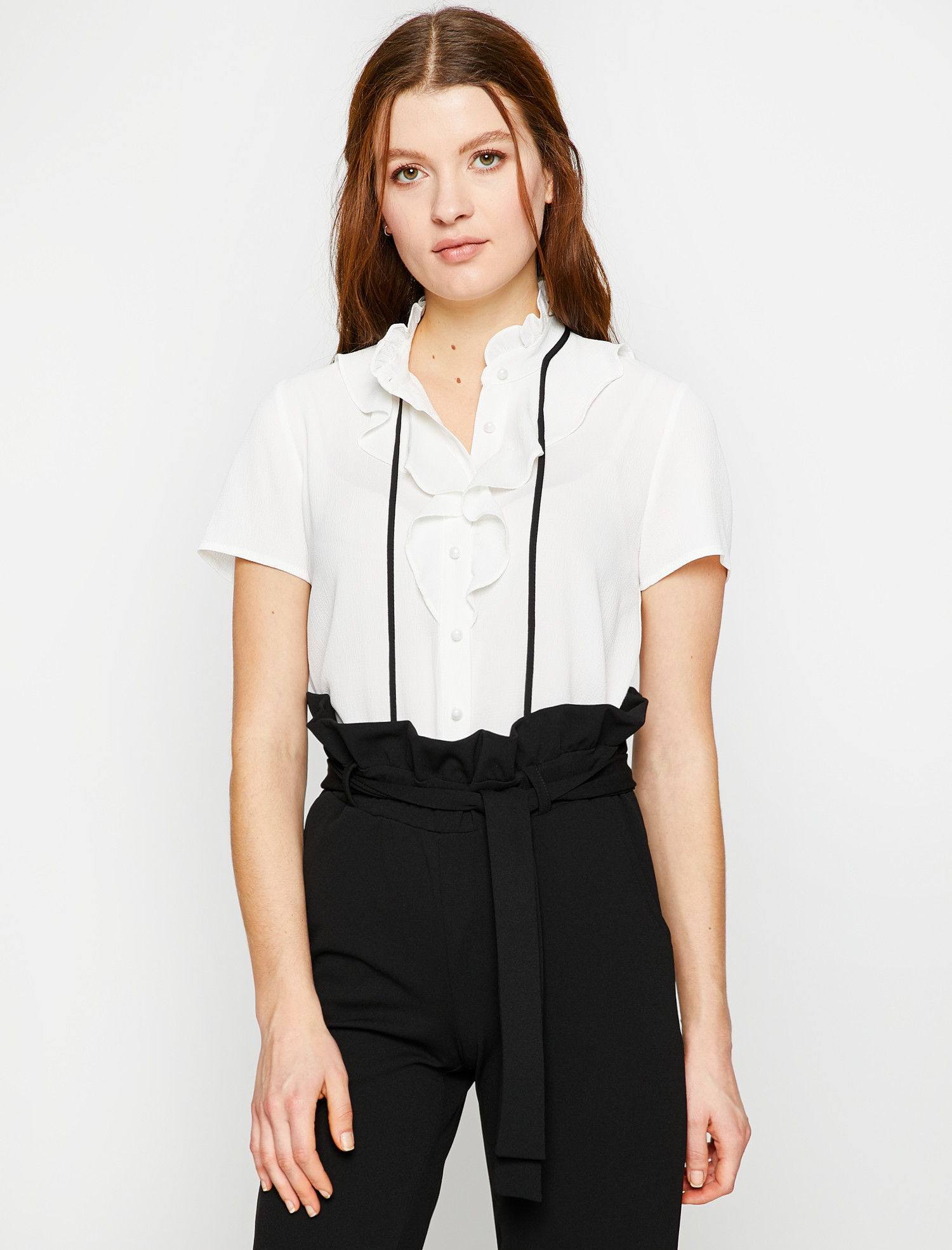 

Рубашка Koton 8KAK63005EW-000 38 White