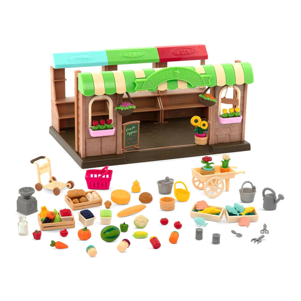 

Детский игровой набор Li`l Woodzeez Фермерский рынок (WZ6630)