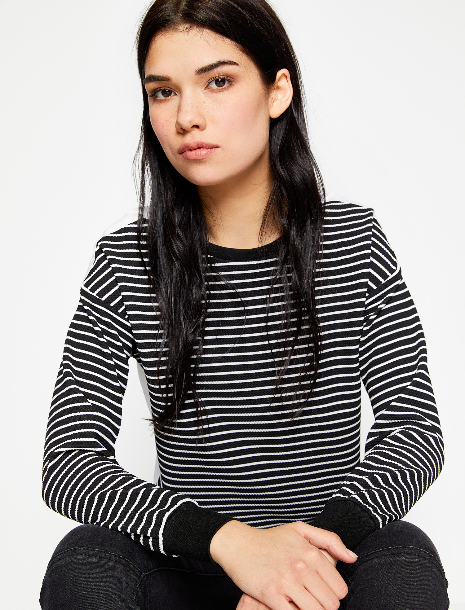 

Свитшот Koton 8KAK13682EK-01M S Marine Stripe