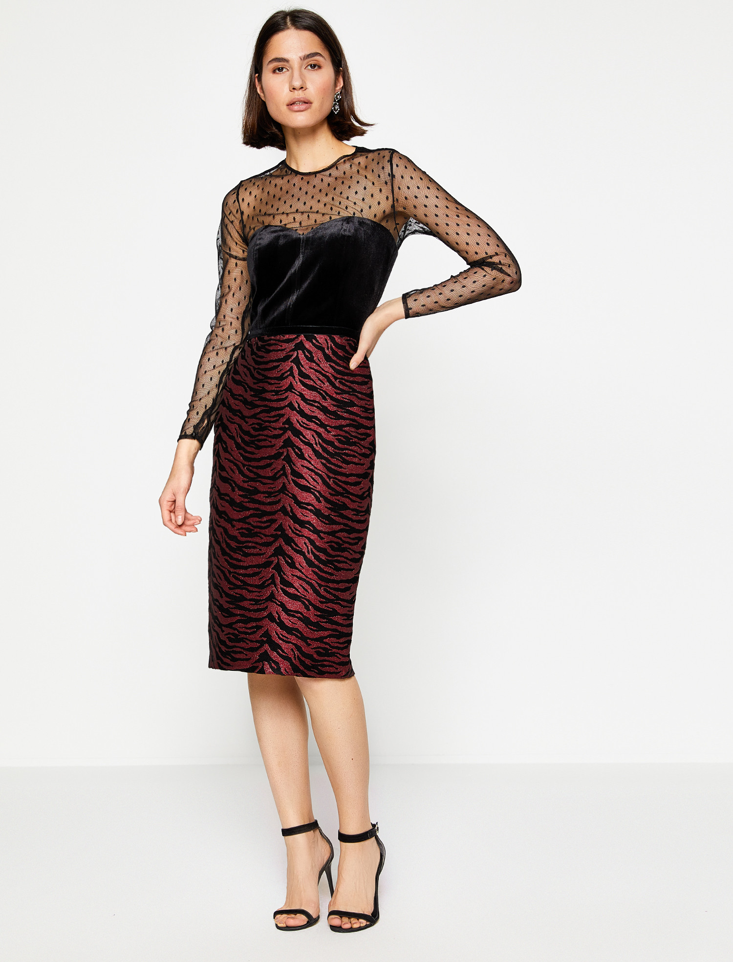 

Платье Koton 8KAK84723DW-34C 38 Fushia Design