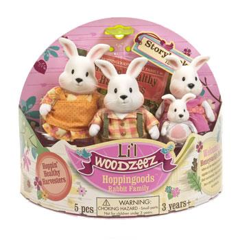 

Игровой набор Li'l Woodzeez Семья Кроликов (6006M)