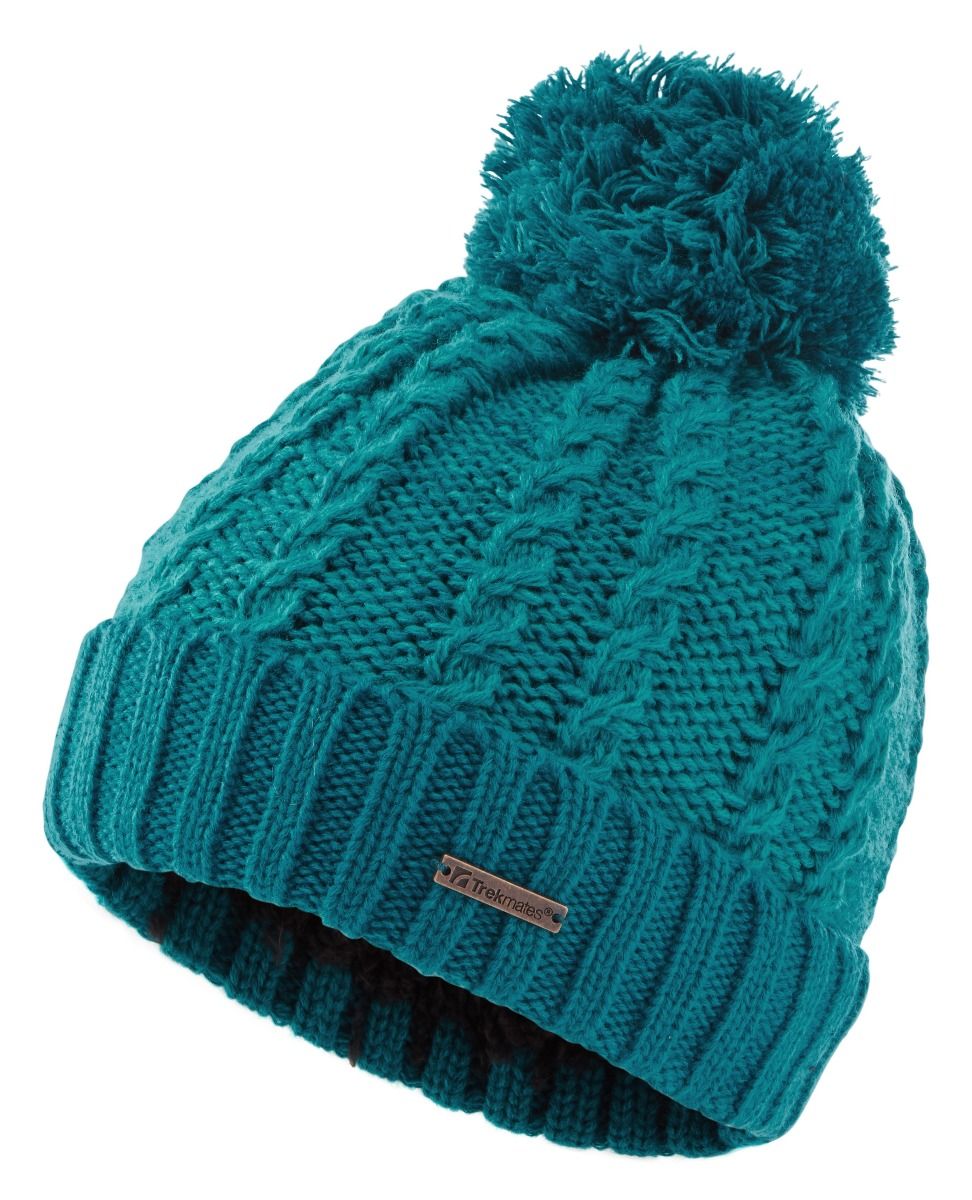 

Шапка Trekmates Elsie Knit Hat блакитна