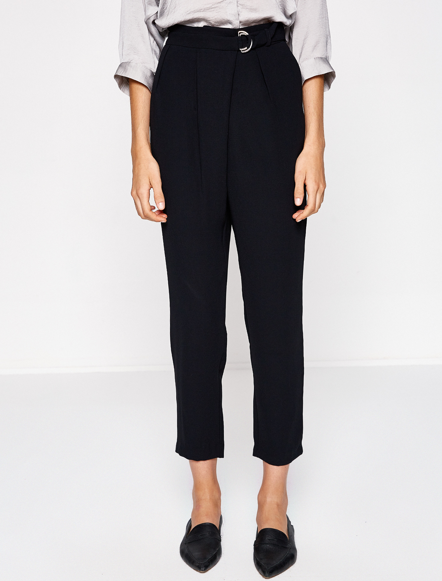 

Брюки Koton 8KAK42103RW-999 36 Black