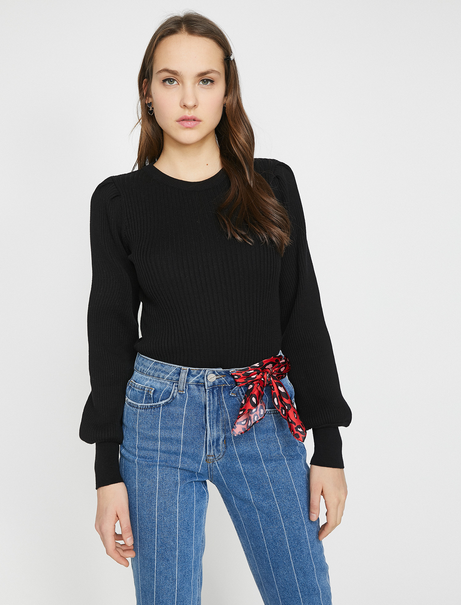 

Джемпер Koton 8KAL96602JT-999 S Black