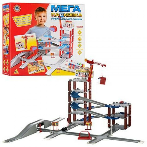 

Игровой набор Гараж Metr+ 922-6 Мега Парковка Шесть этажей