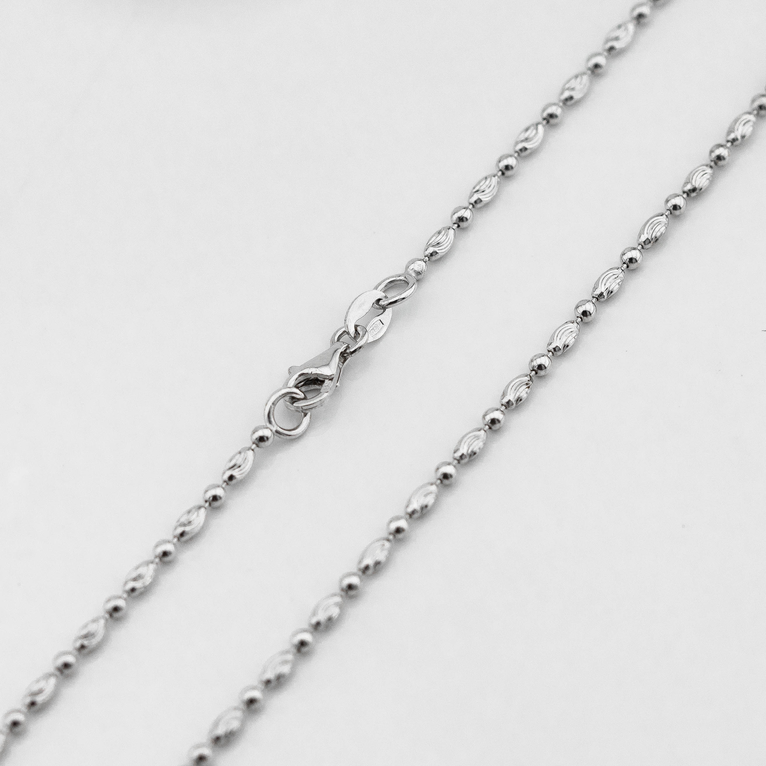 

Серебряная цепочка Шариковое плетение k23331 Диамант, 60 размер
