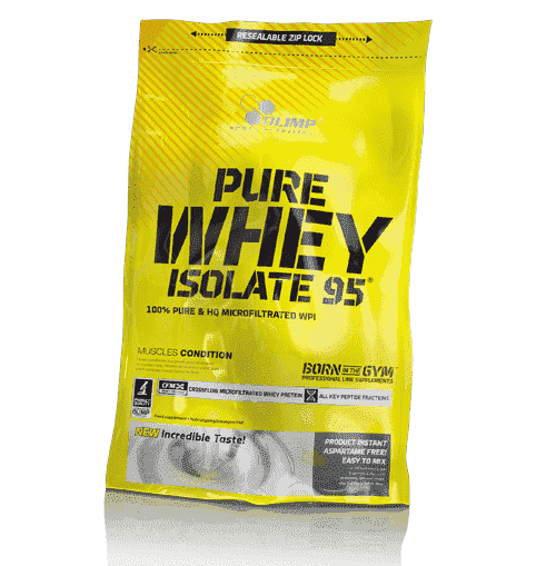 

Pure Whey Isolate 95 Olimp Nutrition 600г Шоколад (29283003)