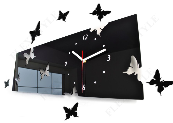 

Часы настенные Butterflies черные вертикальные 20 х 60 см FLEXISTYLE (z39anp 1-2-3)