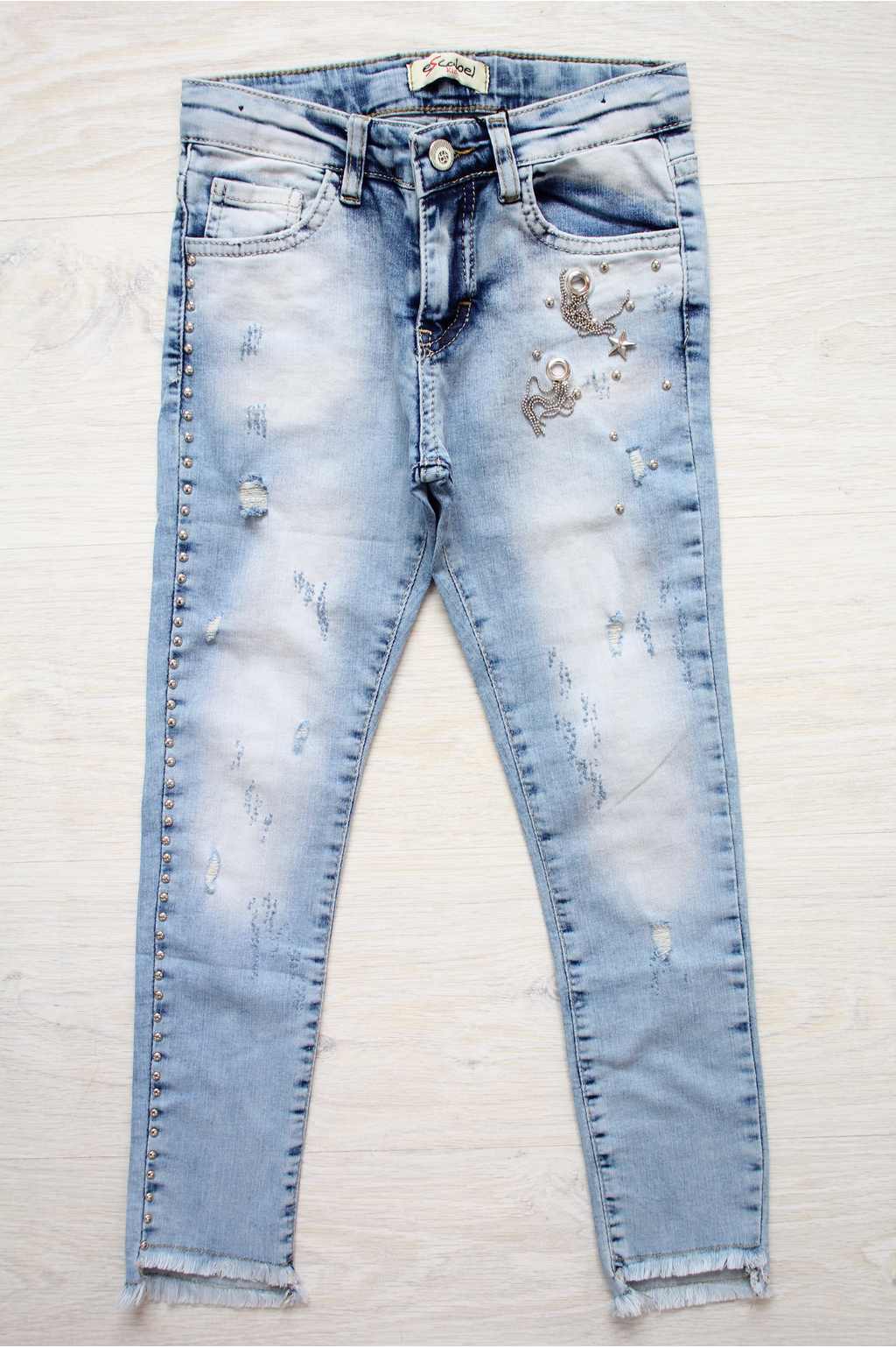 

Джинсы Escabel Kids 176 см Голубой (2125000601519)