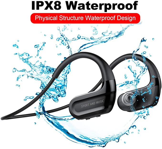 

Наушники водонепроницаемые Q Sound IPX8 Waterproof MP3/Bluetooth X12