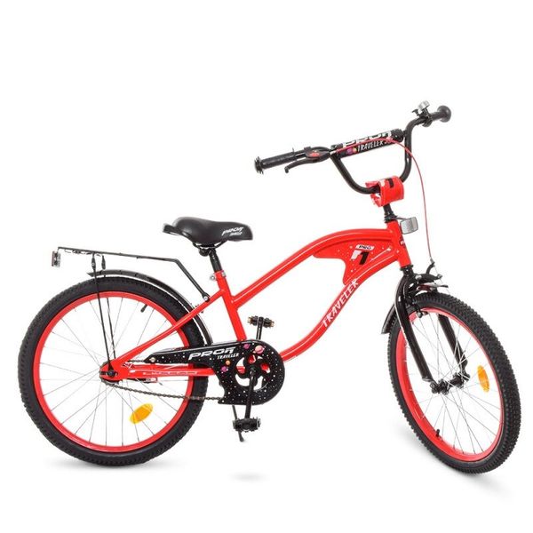 

Детский велосипед 20 дюймов Profi Y20181 Traveler Красный