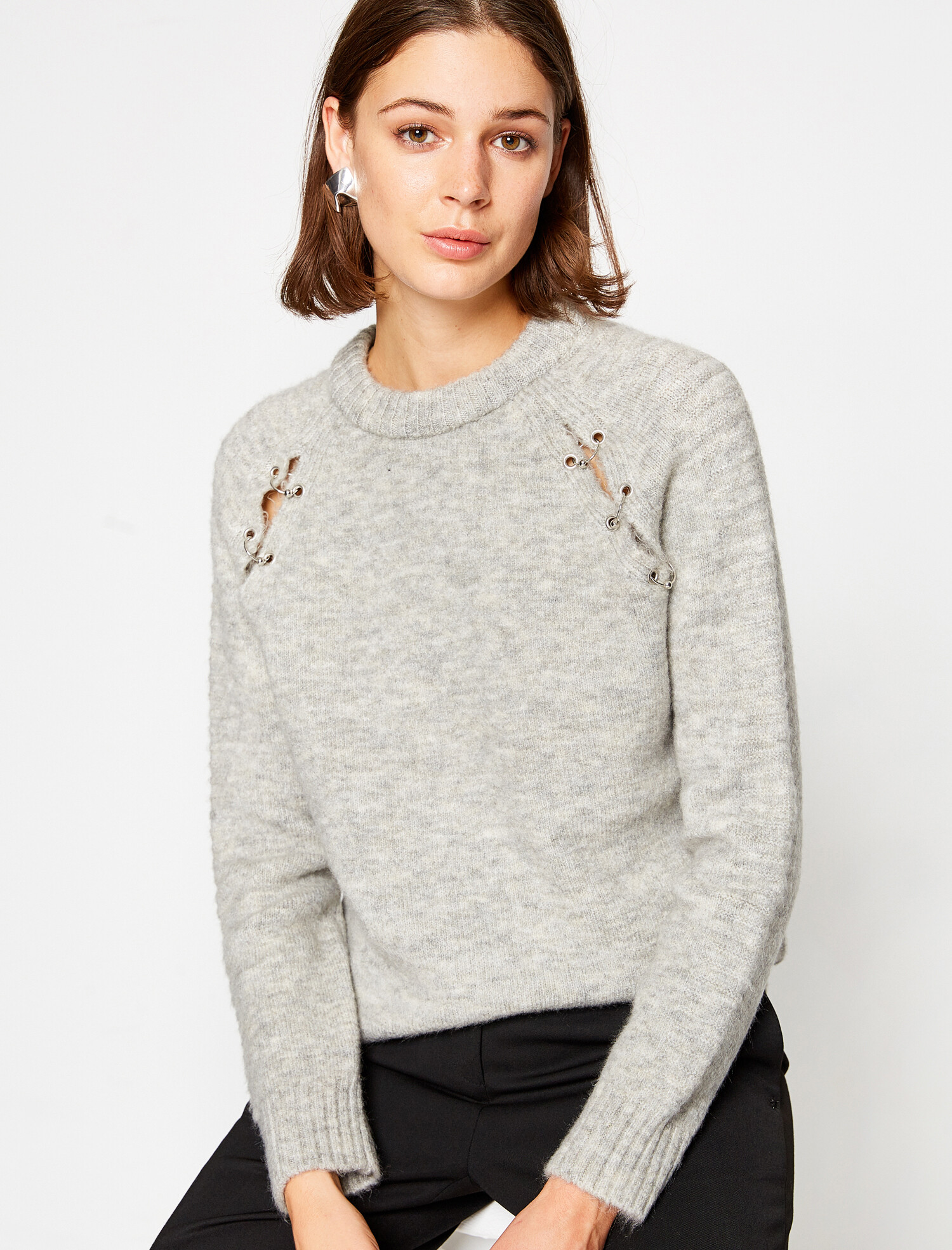 

Джемпер Koton 8KAK93337YT-027 L Grey
