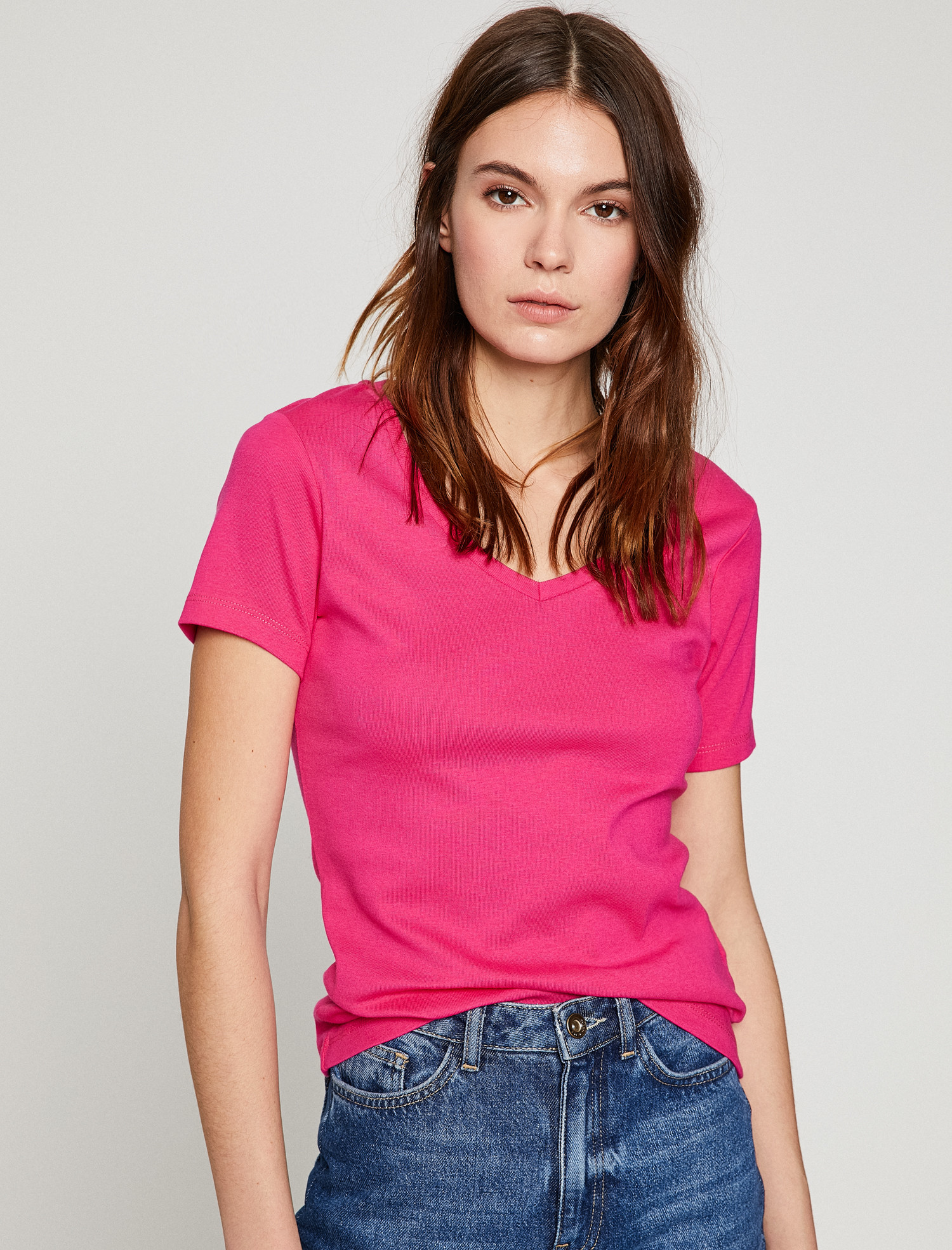 

Футболка Koton 8YTK12951SK-305  Fushia, Футболка Koton 8YTK12951SK-305 S Fushia