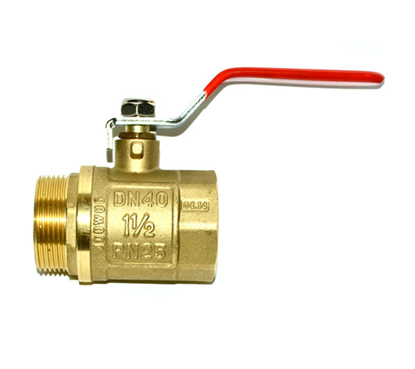 

Красный кран WaterPRO 1" 1/2 ГШ Ручка (SK0063)