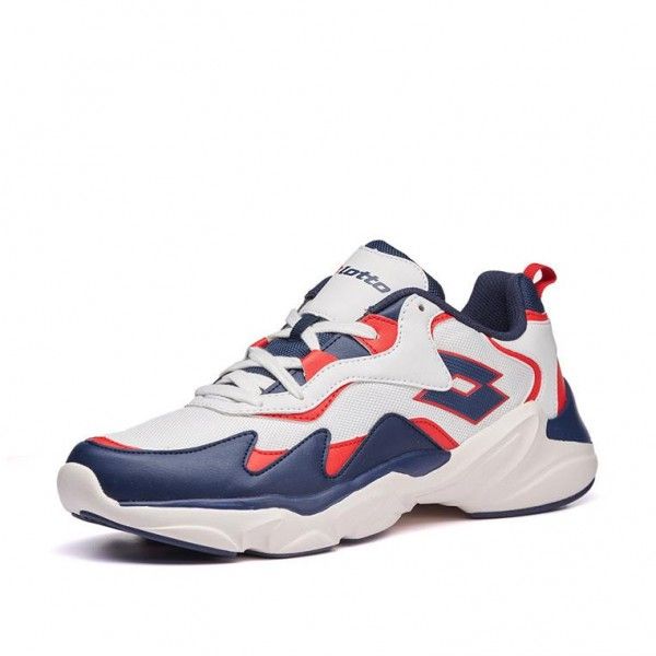 

Кроссовки мужские Lotto RIO LTH 41 WHITE/DRESS BLUE/FLAME RED 214789/5WA