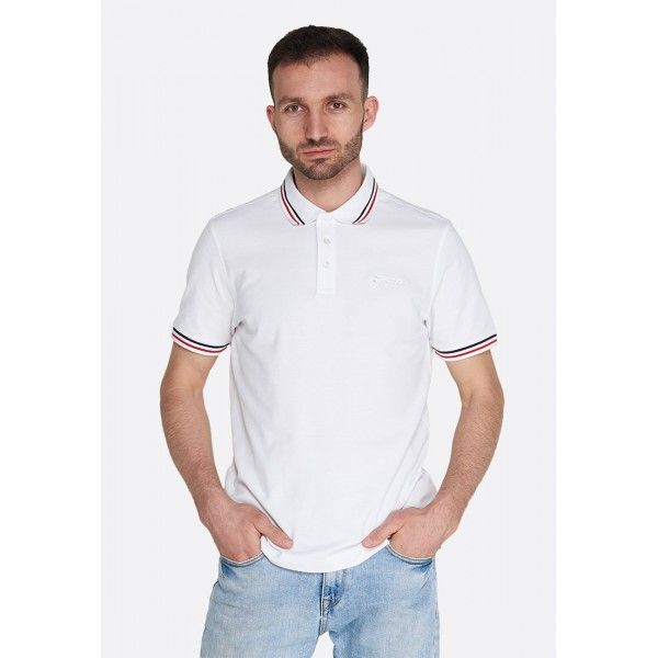 

Тенниска мужская Lotto POLO CLASSICA PQ L BRILLIANT WHITE/RACING RED L54608/5RQ