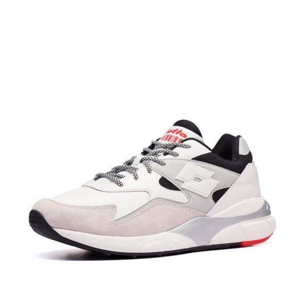 

Кроссовки мужские Lotto ATHLETICA SIRIUS LTH 44 WHITE/VAPOR GRAY/ALL BLACK 213194/5QZ